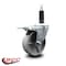 Service Caster 4'' Semi Steel Swivel 1'' Expanding Stem Caster Total Lock Brake SCC-EXTTL20S415-SSR-1 - alternate 2